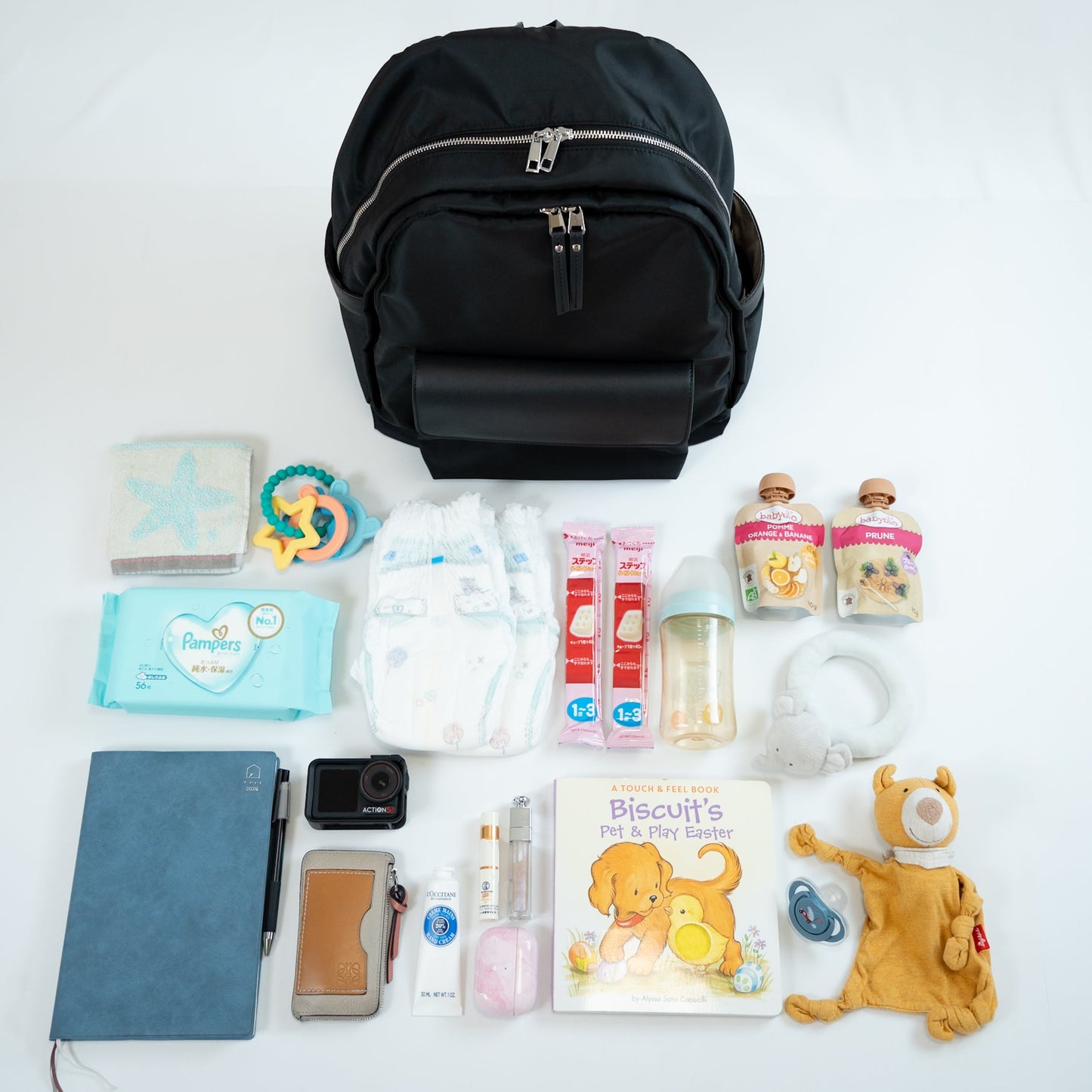 MIOREA Essential Backpack – Smart Utility Edition – “これ一つで、ママの一日が整う多機能リュック”